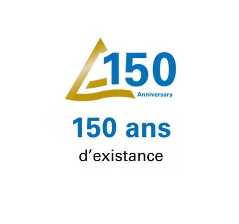 150 ans d'existence