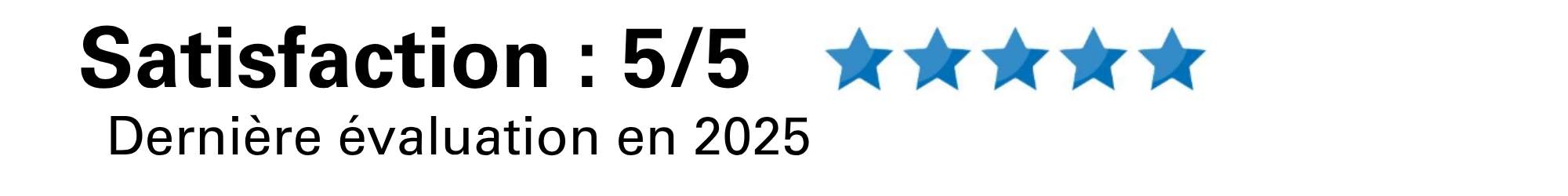 note des participants de TUV Rheinland